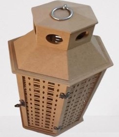 Resim Hobi Adn 90233 Dekoratif Fenerlik MDF HAM CNC Kesim Nakış Oymalı Klipsli El Yapım 