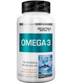 Resim Suda Vitamin Omega-3 100 Softgel Bigjoy 2 Li Paket 