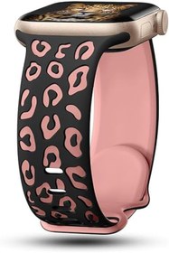 Resim CONSTRAIN Watch 40mm ile Uyumlu CNS KRD-140 Silikon Kordon Strap Kayış - Beyaz-Siyah 