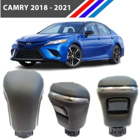 Resim Zetoto - Toyota Camry Otomatik Vites Topuzu Gri Şemalı Model 2018-2021 