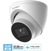 Resim Amcrest 5MP UltraHD Outdoor Security IP Turret PoE Camera 