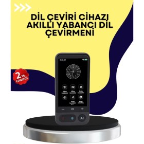 Resim Fotoğraf Tanıma ve Konuşma Çevirili Akıllı Tercüman 