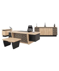 Resim Ottoman Ofis ve Büro Yönetici Makam Etajeri 