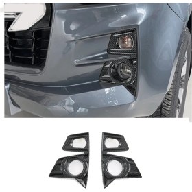 Resim Serfhyff Araba Ön Sis Farı Lamba Kapağı Trim Aksesuarları Için (Yurt Dışından) 