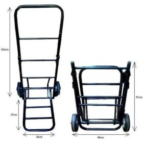 Resim Katlanır Yük Taşıma Arabası Portatif Tip 