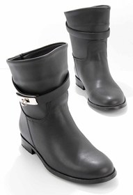 Resim Bambi Siyah Kadin Bot & Bootie K02548270009 
