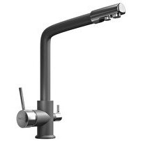 Resim Real Stone BT001 Abant Arıtmalı Kuğu Eviye Bataryası Antrasit 