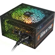 Resim Gamdıas 750w 80 Bronze Kratos M1-750b 12cm Rgb Fanlı Power Supply 