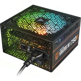 Resim Gamdıas 750w 80 Bronze Kratos M1-750b 12cm Rgb Fanlı Power Supply 