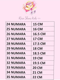 Resim ROSE SHOES KİDS PRENSES CAM GÖRÜNÜMLÜ KELEBEKLİ TAŞLI BARETLİ ABİYE AYAKKABI 