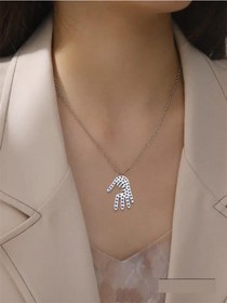 Resim Anne Çocuk Kız El Ele Kolyesi Anne Hediye Çelik Paslanmaz 