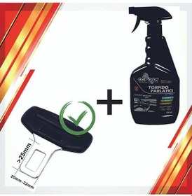 Resim Araç Oto Kemer Başlığı 1 Adet + Torpido Parlatıcı Temizleyici Süt 