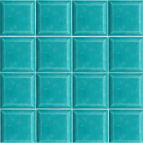 Resim Armada Çini 12,5x12,5 Cm Metro Turkuaz Çini Seramik Karo 