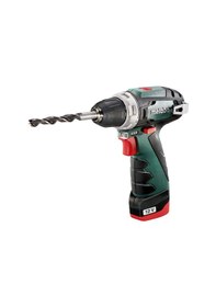 Resim Metabo Powermaxx BS 12V 2 Amper Bez Çantalı Tek Akülü Matkap 