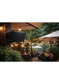Resim Luxury, 1 Hoparlör 1 Anfi 8'' Suya Dayanıklı Fabrika Ses Ve Anons Sistemi, Açık Alan Ses Sistemi, Profesyonel Üst Segment Dış Mekan Ses Sistemi 