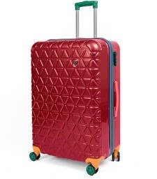Resim Louisiana Polo 1089 Polikarbon 4x2 Teker Bordo Büyük Boy Valiz 