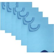 Resim Xindoker Pet Ayna Sticker 0.2mm Kalınlık 15x15cm 6 Adet Otomatik Yapışkan Yansıtıcı Duvar Sticker 