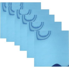 Resim Xindoker Pet Ayna Sticker 0.2mm Kalınlık 15x15cm 6 Adet Otomatik Yapışkan Yansıtıcı Duvar Sticker 