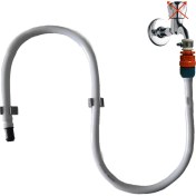 Resim Plasyay Duvar Sabitlemeli Taharet Hortumu Düz Rekorlu 100 cm 