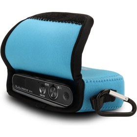 Resim MegaGear Mg814 Canon Powershot Sx620 Hs Neopren Kamera Kılıfı - Mavi 