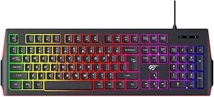 Resim havit GameNote KB866L Kablolu RGB Gaming Klavye 