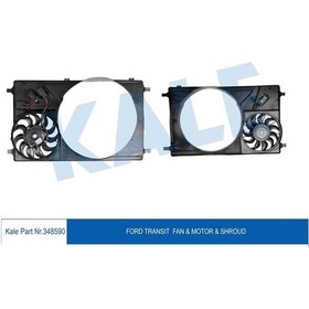 Resim KALE 348590 FAN MOTORU DAVLUMBAZLI TRANSIT V363 14- NAC 