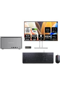Resim Lenovo Thinkcentre Neo Ultra i9 14900 RTX 4060 48GB RAM 1TB SSD 27" FHD Win11 Pro 12W1001XTRP610 Mini PC + Per4 USB 