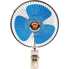 Resim Araç Içi Vantilatör Oto Pervane 8" 12 Volt Uyumlu Mandallı Çakmaklık Girişli 