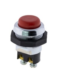 Resim Denge Metal Buton Kırmızı 12-24 Vdc / 10a - Lıebherr / Case Ih / Mack / Sany 