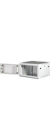 Resim Lande - 6u 19" Duvar Tipi Rack Kabinet - Genişlik: 600 mm | Derinlik: 600 mm - Açık Gri (Demonte) 