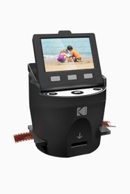 Resim Scanza Dijital Film Tarayıcı, 35mm ve 8mm Negatif Dönüştürücü - Siyah 