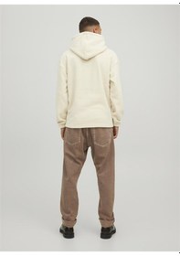 Resim Jack & Jones Erkek Jorslope Fleece Sweat Taş 