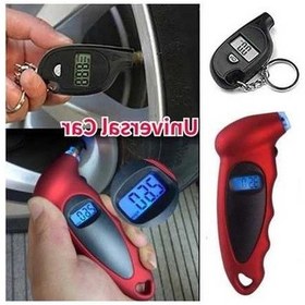 Resim Fastbuy Dijital Lastik Basınç Ölçer, Lcd Ekranlı, Kırmızı, Oto Lastik Hava Basıncı Ölçme Aleti 