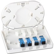 Resim Ftth Fiber Optik Sonlandırma Kutusu Plastik 4 Core Sc 
