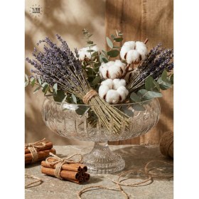 Resim Paşabahçe Elişçiliği Kristal Kesme Sunum Kasesi 