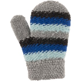 Resim Kitti Erkek Bebek Örme Eldiven - Gri / 1-3 Yaş 