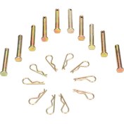 Resim Tenfowee 10 Adet Çelik R Pin - Soğutmalı Dizel Mikro Çiftçi Makinesi 178f/186f Bileşeni, Anti-korozif, Kolay Kurulum, 8 50mm 