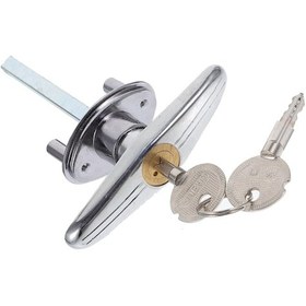 Resim Garaj Kapısı T-takviyesi Yedek Kilidi, Kapısı Kilidi T Sapı 2 Tuş 