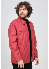 Resim Daynax Erkek Fermuar Cepli Mevsimlik Mont 4925100 Bordo-Bordo 