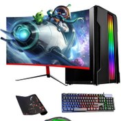 Resim Ramtech Gaming RG505-066 R5-5500 32 GB 256 GB SSD 4 GB RX550 23.6" Dos Masaüstü Bilgisayar 