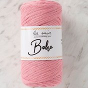 Resim La Mia Boho Pembe Büküm Makrome İpi - L046 - 33989 