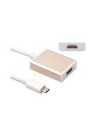 Resim Type-C Usb-C Usb 3.1 To Hdmi 4K Çevirici Dönüştürüc Apple Uyumlu MacBook 