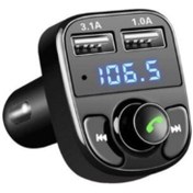 Resim Genel Markalar Torima Car X8 Araç Fm Transmitter Bt/usb/mp3/sd Kart Çakmaklık Girişli Kablosuz Oto Müzik Çalar Kiti 