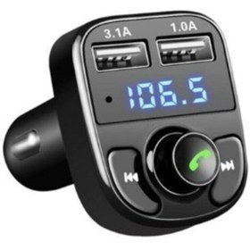 Resim Genel Markalar Torima Car X8 Araç Fm Transmitter Bt/usb/mp3/sd Kart Çakmaklık Girişli Kablosuz Oto Müzik Çalar Kiti 