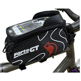 Resim Xbyc 842 Telefonluklu Bisiklet Gidon Çanta Kırmızı 