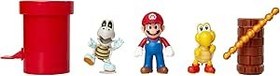 Resim Nintendo Jakks Pacific Dungeon Diorama Seti, 6 cm Super Mario - Figür Seti Mundo Dungeon Renkli 