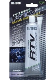 Resim Alteco Isıya Dayanıklı Silikon Sıvı Conta Gri 343C 