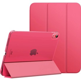 Resim FUJİMAX Apple iPad Pro 12.9 3.nesil Kılıf Yatay Standlı Arka Sert P.c Güçlü Mıknatıslı Smart Cover Model A1876,A1895,A2014 