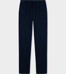Resim Mudo Erkek Lacivert Straight Fit Beli Lastikli Pantolon 