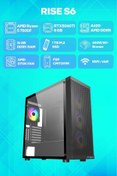 Resim Game Garaj Rise S6 AMD Ryzen 5 7500F 16GB RAM 1TB SSD RTX5060Ti 8GB FreeDOS Tavsiye Sistem 